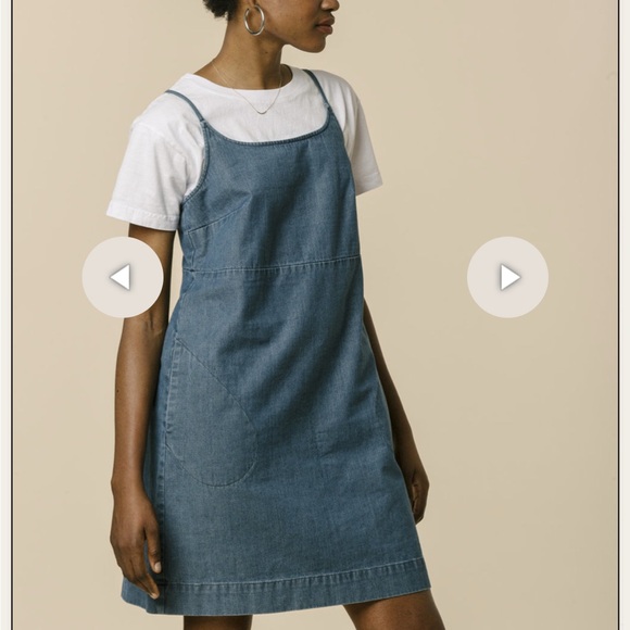 Carleen Charlotte Denim Mini Dress - Picture 2 of 14